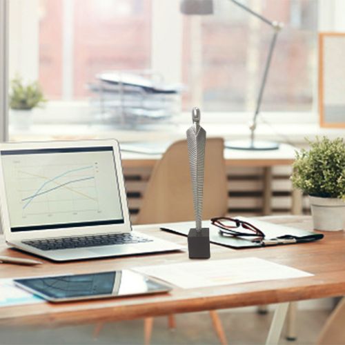 Abstract Standing Human Sculpture